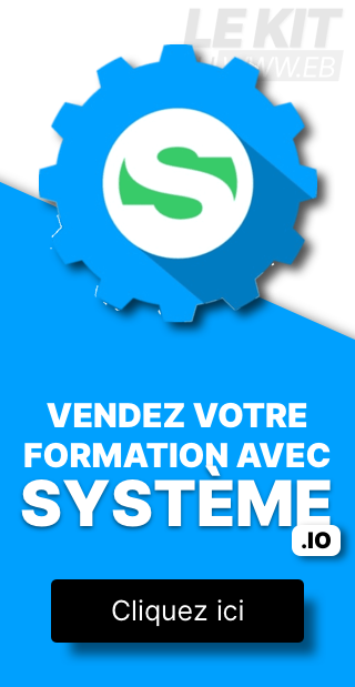 Vendre ses cours en ligne grâce à Système.io