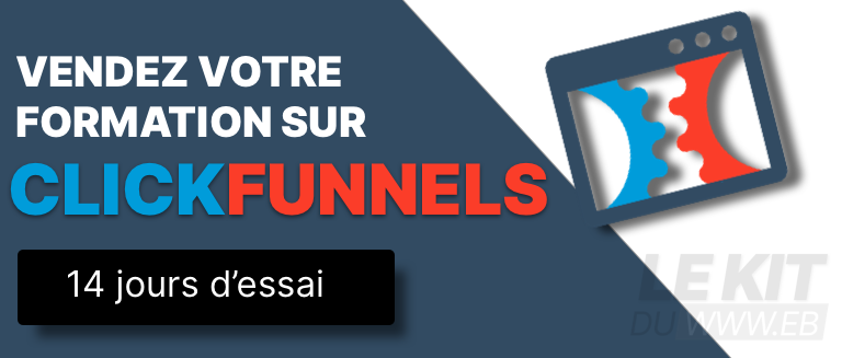 Vendre sa formation sur Clickfunnels