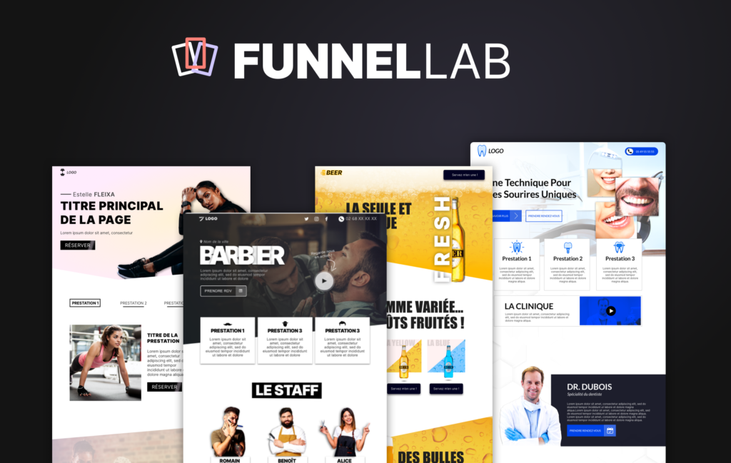 Publicité pour l'agence Funnel Lab