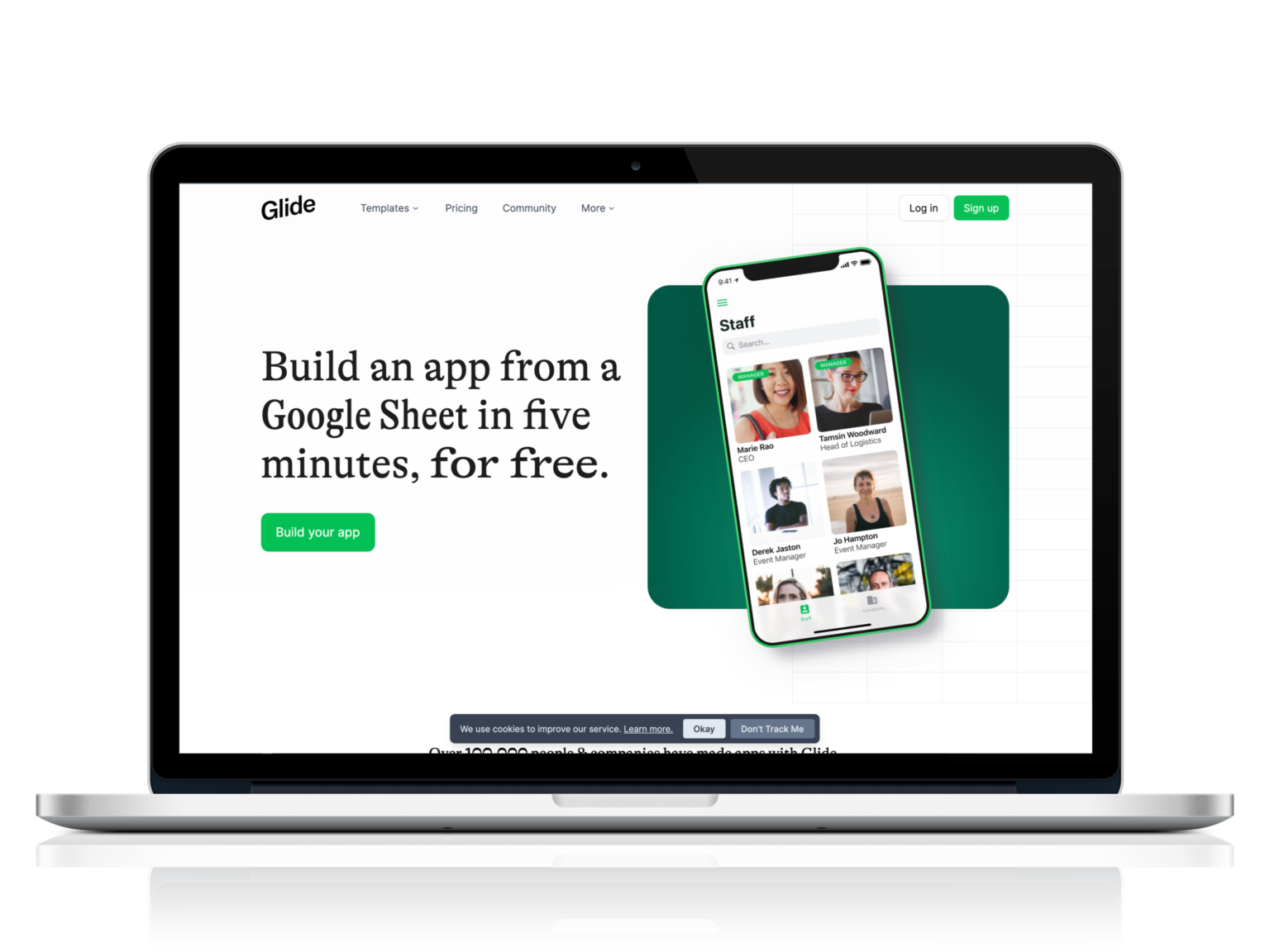 Glide Créer une application avec une Google sheet Le Kit Du 